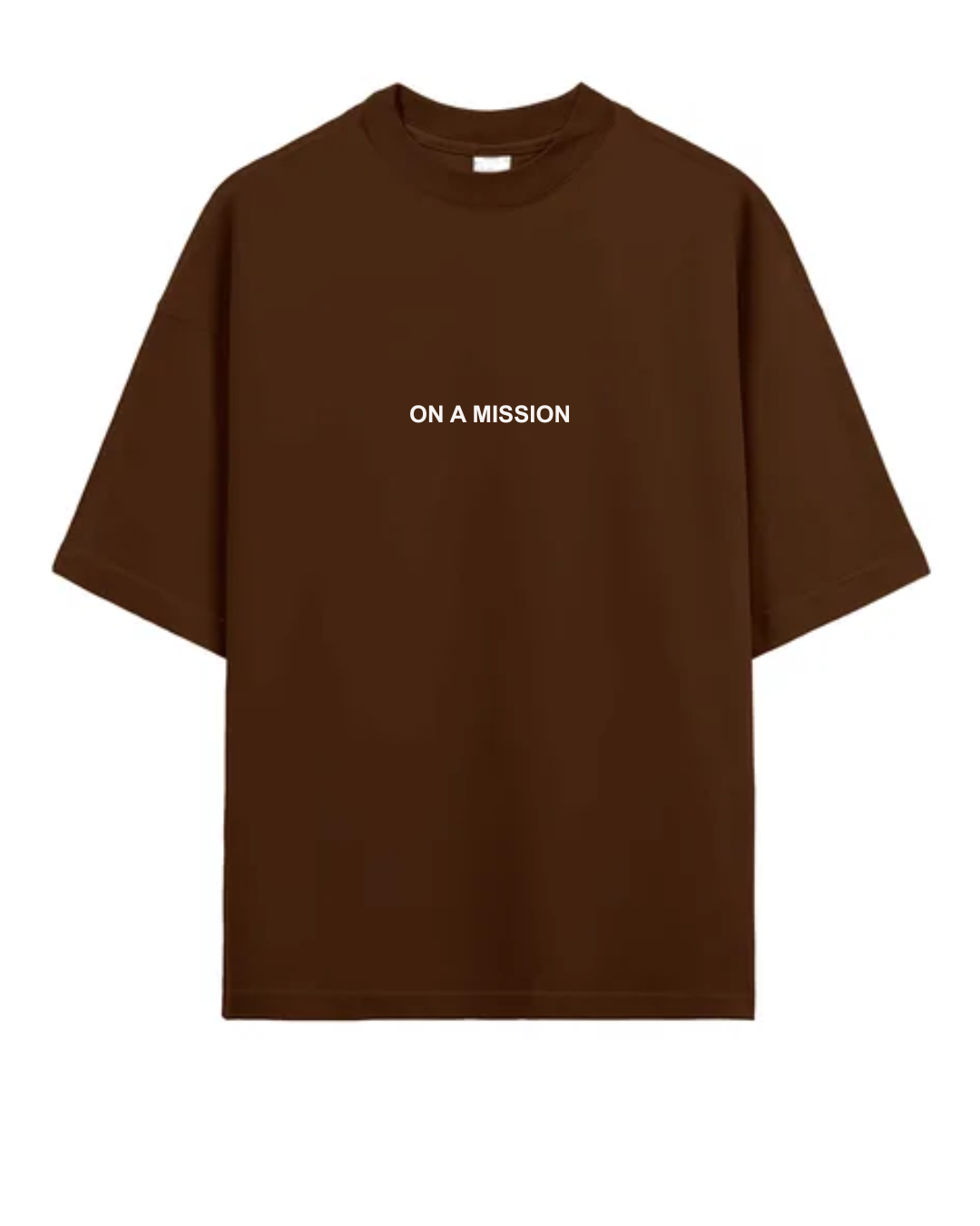 Camisa Oversized On a Mission Marrom