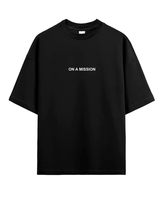 Camisa Oversized On a Mission Preta
