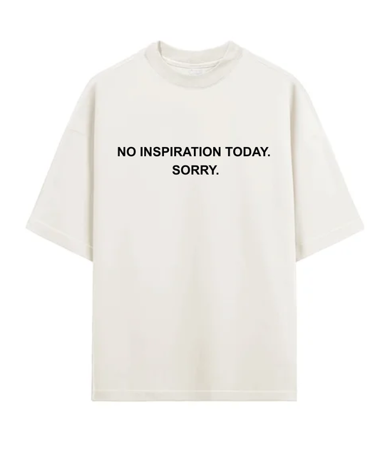 Camisa Oversized No Inspiration