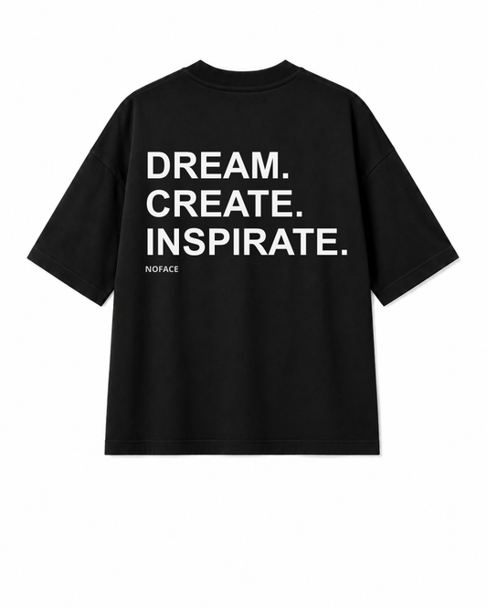 Camisa Oversized Dream Preta