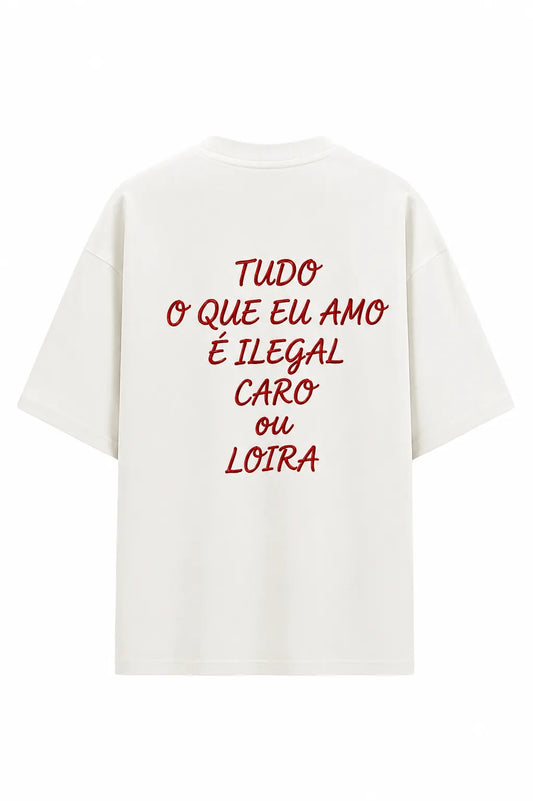 Camisa Oversized Ilegal Club